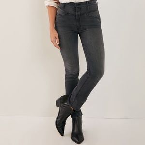 Mother The Dazzler Ultra HighRise Seamed Slim Jean